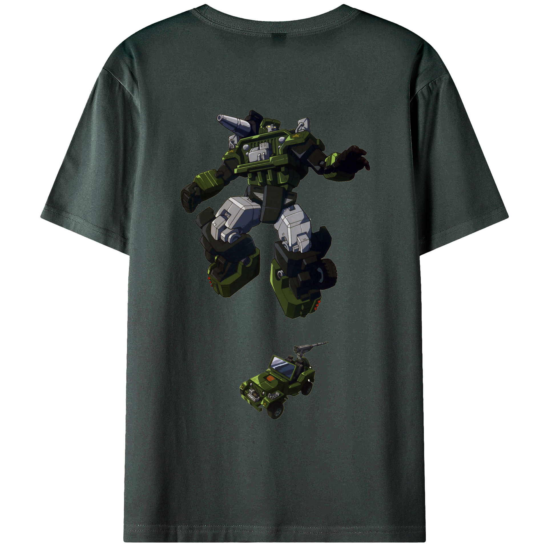 （画像用）  綿100％ メンズ半袖Tシャツ（バックプリント） 通気性